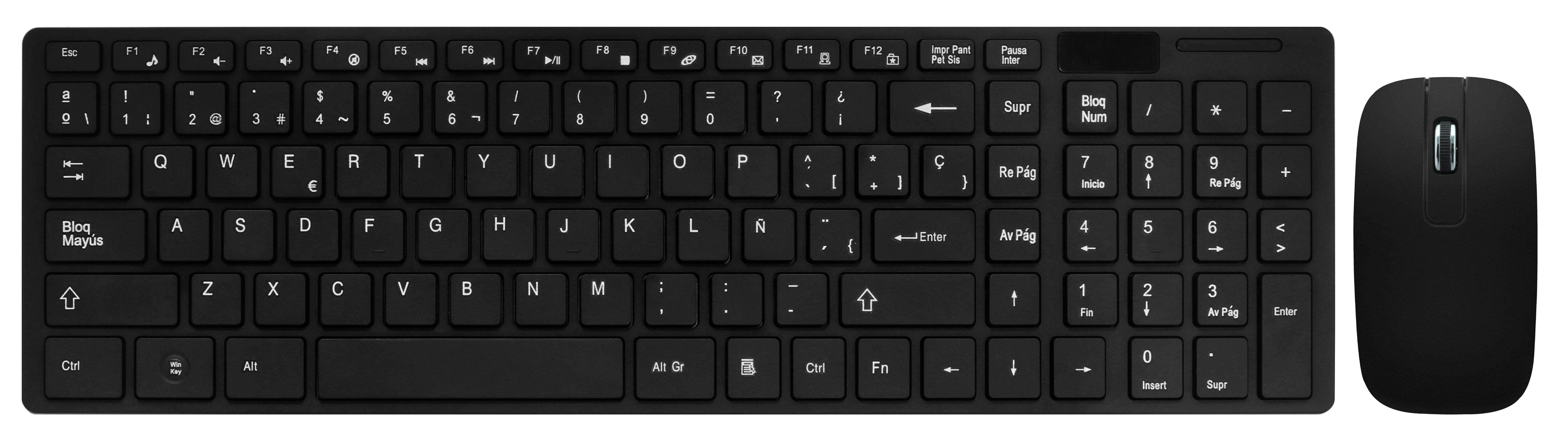 TECLADO Y MOUSE INALAMBRICO ARGOM - Productos - Starcenter